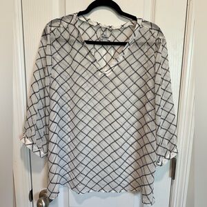 Old Navy sheer top XL